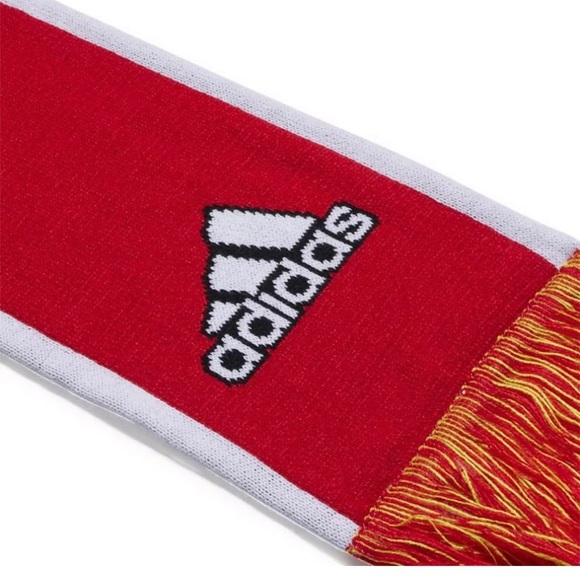 Adidas Manchester United Scarf MUFC Soccer Football England Premier League OS - Picture 7 of 16